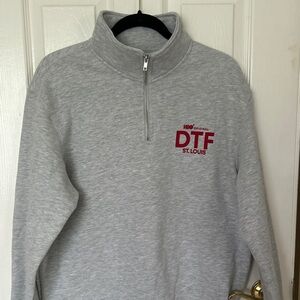 HBO Original DTF St. Louis Quarter Zip Pullover | size MEDIUM |